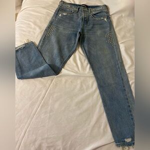 Express vintage skinny jeans